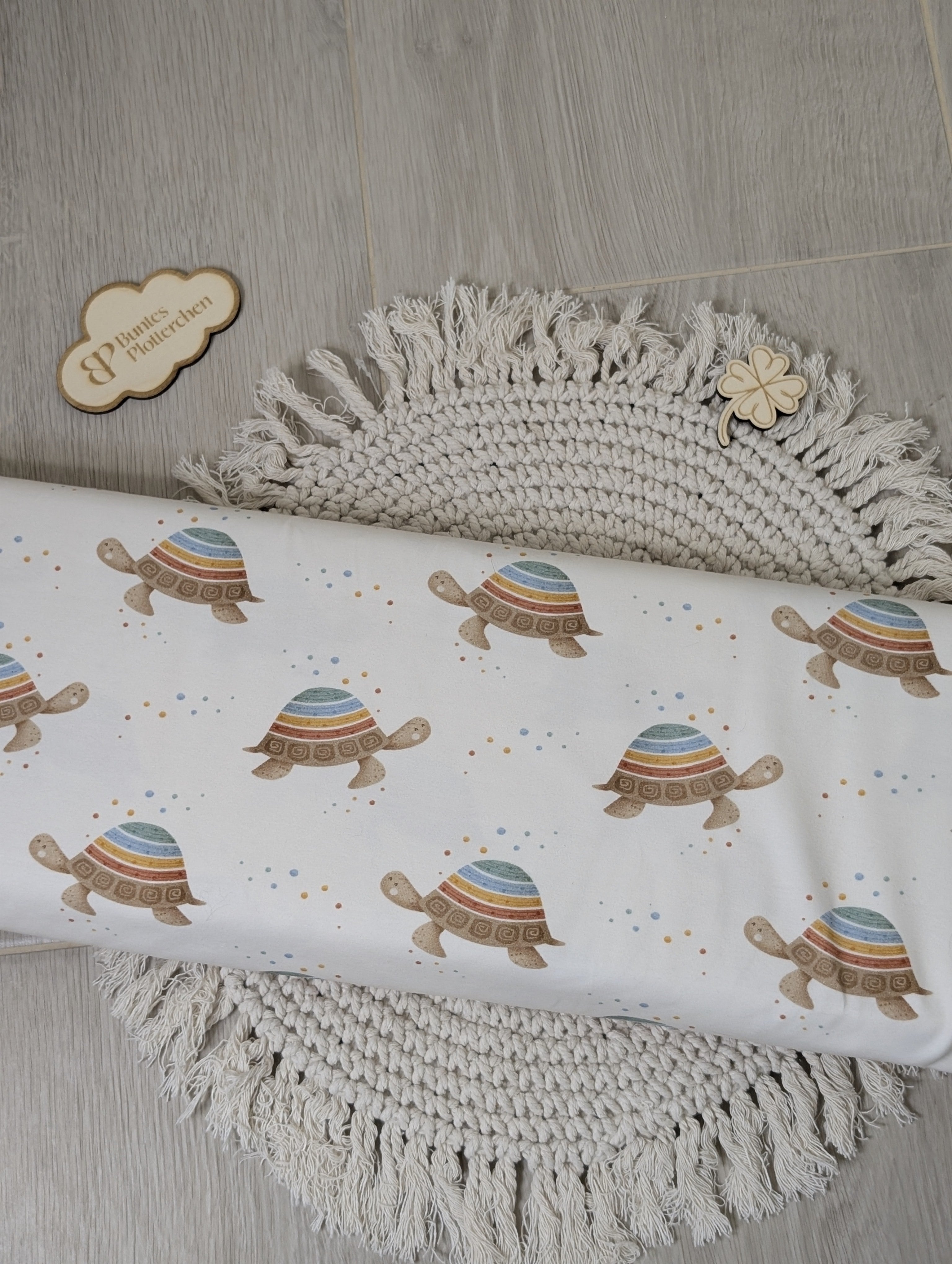 Glückliche Boho-Schildkröten